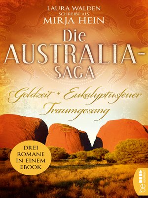cover image of Die Australia-Saga